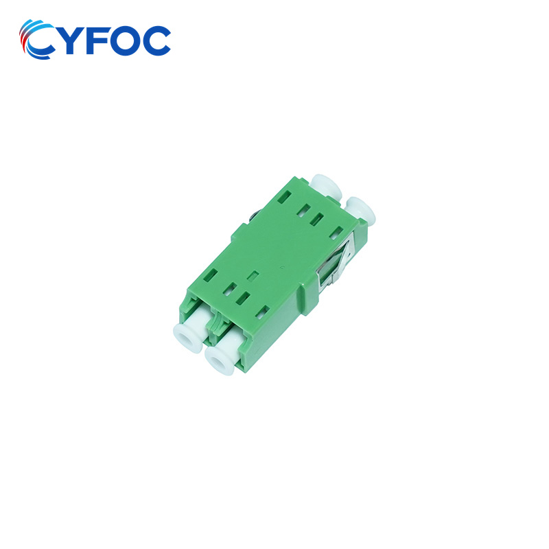 LC APC 双工 OS2单模  光纤适配器