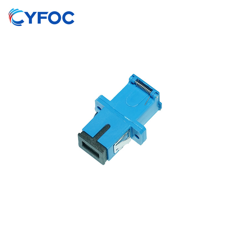 SC UPC 单工 OS2单模 翻盖款 光纤适配器