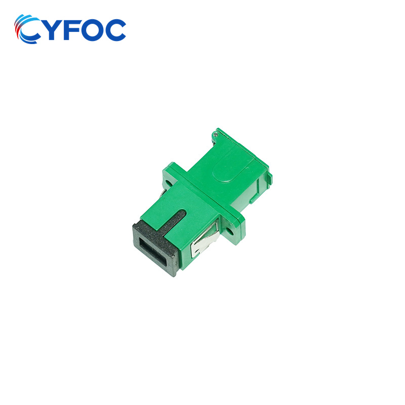SC APC 单工 OS2单模 侧翻盖款 光纤适配器