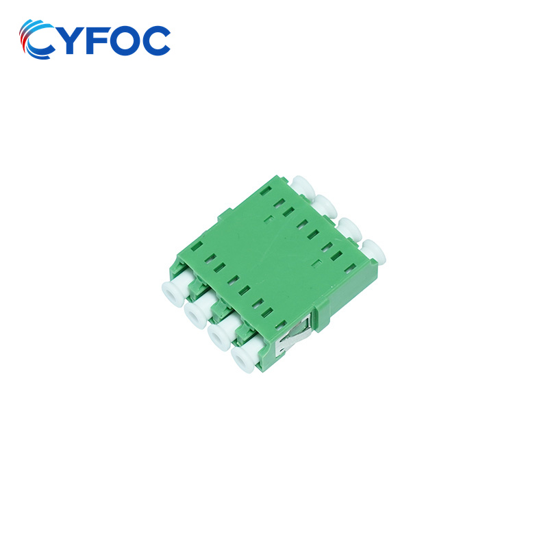 LC APC 四工 OS2单模  光纤适配器