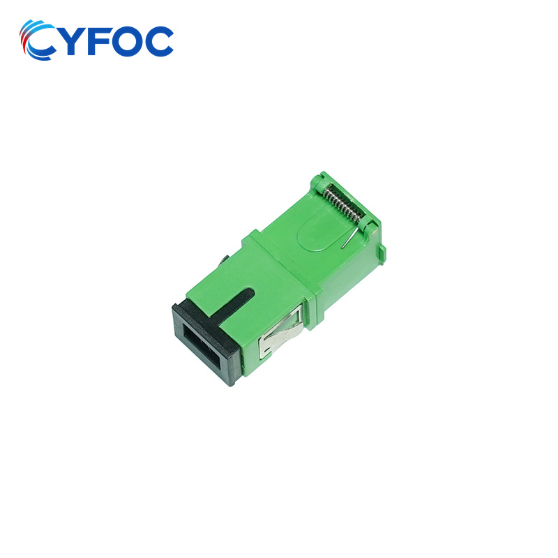 SC APC 单工 OS2单模 翻盖款 光纤适配器