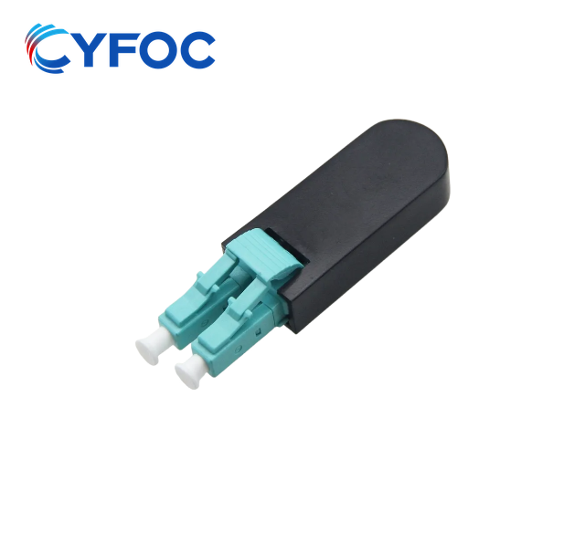 LC/UPC 双工PVC 多模光纤环回环器