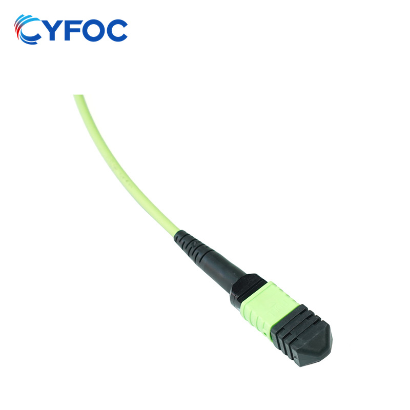 OM5 12芯MPO/MTP® APC（母头）转MPO/MTP® APC（母头）多模光纤跳线，极性B