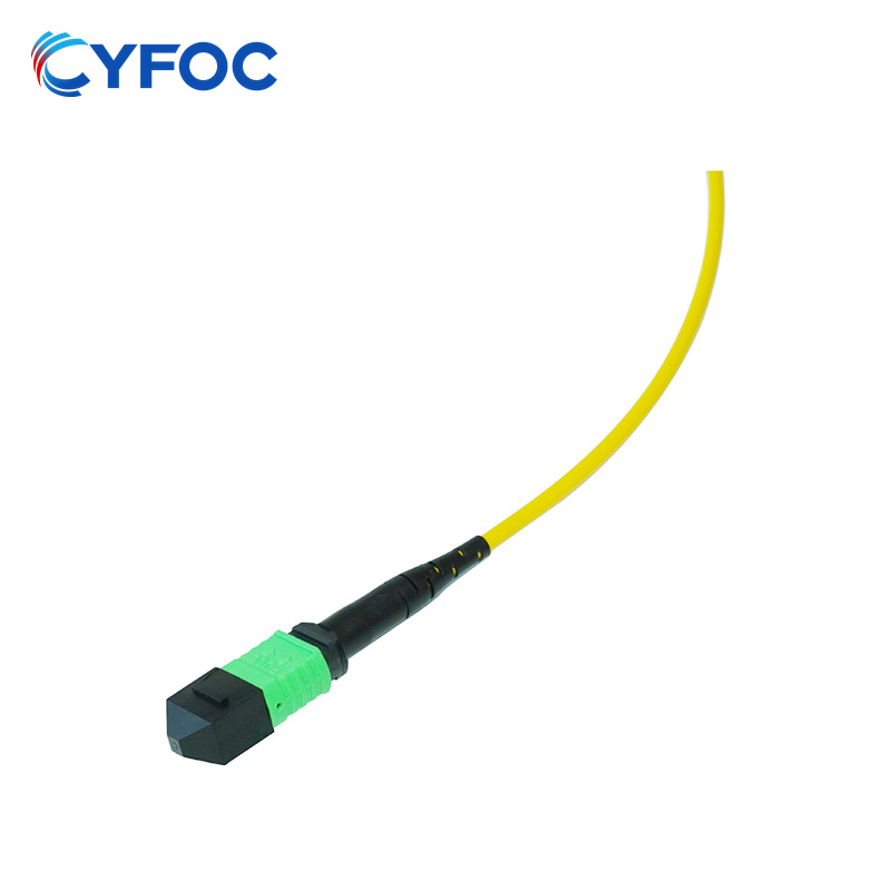 OS2 24芯MPO/MTP® APC（母头）转MPO/MTP® APC（母头）单模光纤跳线，极性B