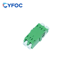 LC APC 双工 OS2单模  光纤适配器