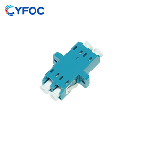 LC UPC 双工 OS2单模  光纤适配器