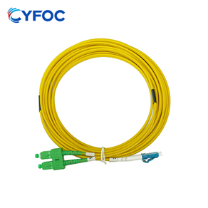 OS2 LC UPC-SC APC双工LSZH 3.0mm光纤跳线, 3m