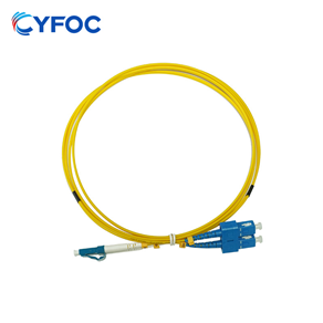 OS2 LC UPC-SC UPC双工LSZH 2.0mm光纤跳线, 2m