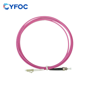 OM4 LC-ST UPC单工LSZH 3.0mm光纤跳线, 3m
