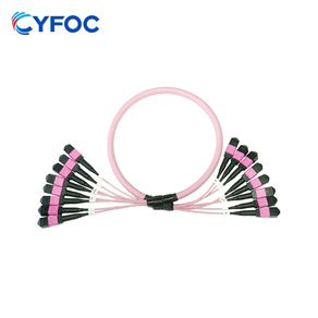OM4 96芯MPO UPC（母头）转MPO UPC（母头）多模转换跳线，极性B