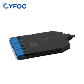 MPO/MTP®-LC配线盒，OS2单模，A极性，12芯，MPO/MTP®-12 (公) 转6xLC双工