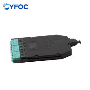 MPO/MTP®-LC配线盒，OM3 多模，A极性，12芯，MPO/MTP®-12 (公) 转6xLC双工