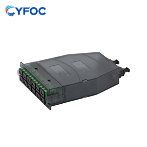 MPO/MTP®-SC配线盒，OS2单模，A极性，12芯，MPO/MTP®-12 (公) 转12xSC 单工