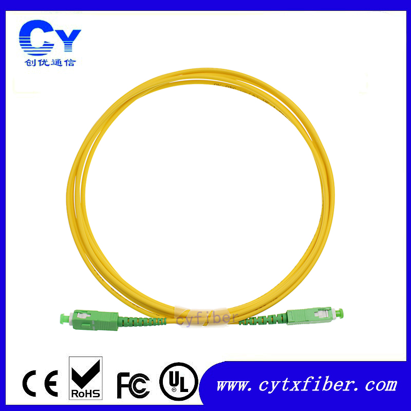 光纤跳线CY-SC/APC单模单芯