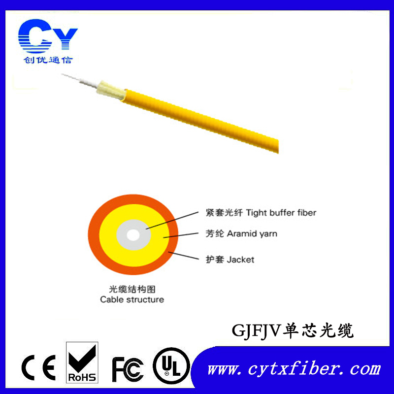 GJFJV single core fiber optic cable